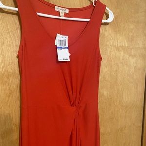 Red dress very cute